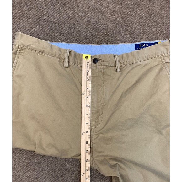Polo Ralph Lauren Shorts Mens 38 Classic Fit Stretch Chino Pre-Washed Preppy - Picture 5 of 9